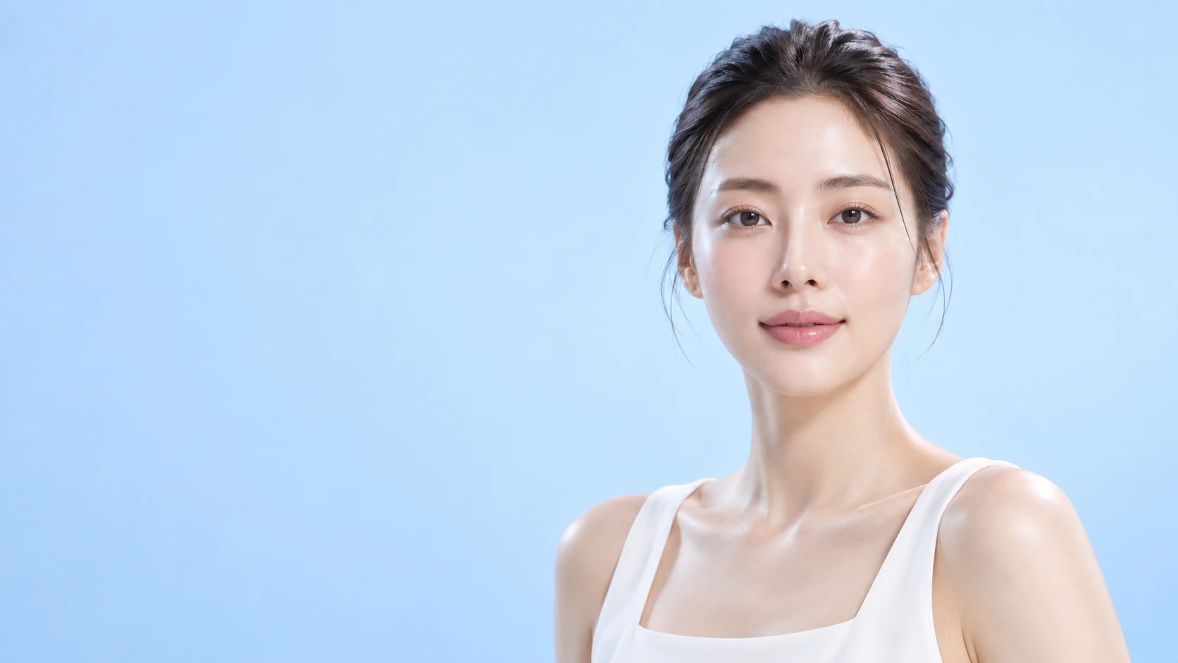 루아 뷰티 인텔리전스 캠페인 인물 · 생성 이미지